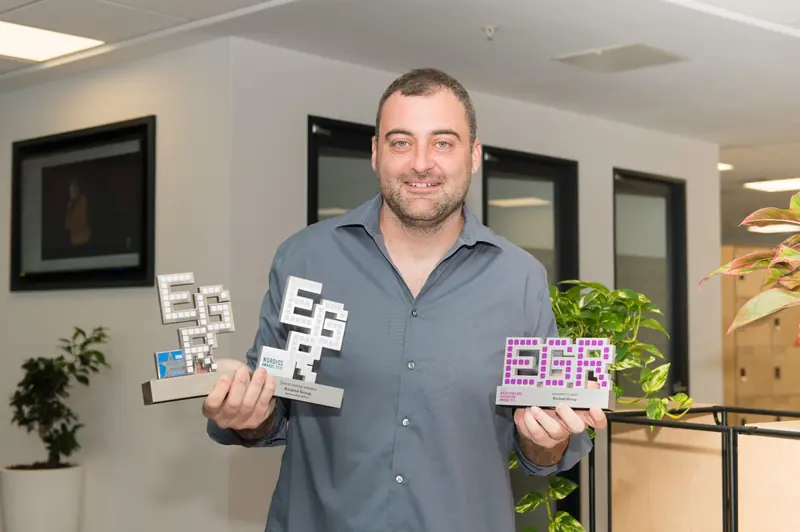 Cristiano Blanco with EGR Awards